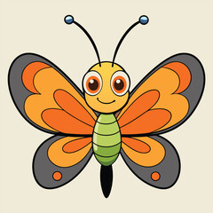 Fototapeta premium butterfly vector illustration