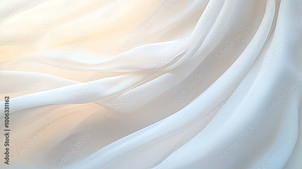 Poster smooth white texture with soft lighting effects creating a calming abstract backdrop.