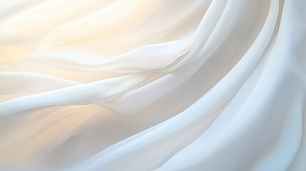 Obraz premium Smooth white texture with soft lighting effects creating a calming abstract backdrop.