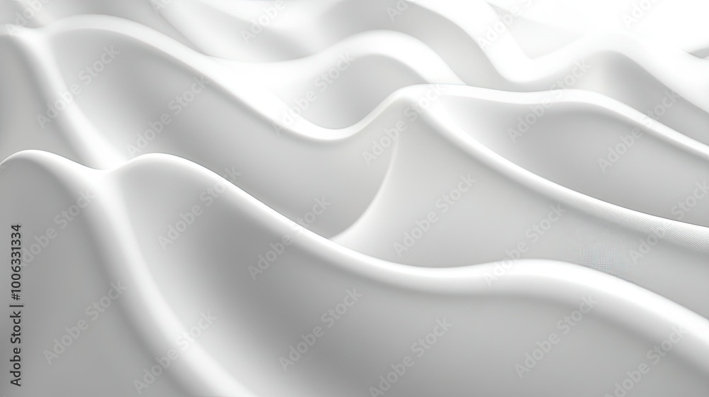Poster smooth white texture with soft lighting effects creating a calming abstract backdrop.
