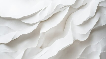 Obraz premium Soft, abstract white background with subtle textures and gradients, creating a calm, minimal aesthetic.