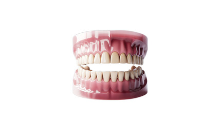 Obraz premium Realistic 3D Render of Dental Prosthetic