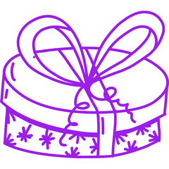 Christmas, New Year Vector Icon element, Isolated white background