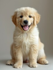 Golden Retriever Puppy Portrait