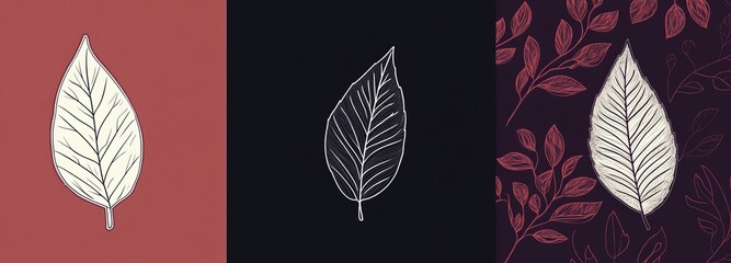 The Autumn background set with leaves is suitable for poster and frame leaflets, web banners, and social media.