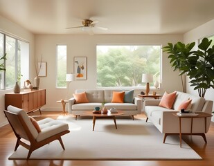 Fototapeta premium modern interior home design