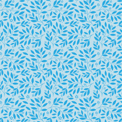 plants seamless pattern. Minimal abstract floral tropical repeat print.