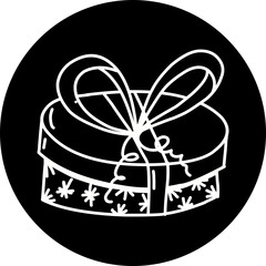 Christmas, New Year Vector Icon element, Isolated white background