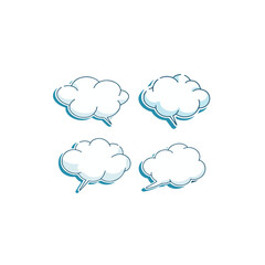 vegetable colorful faces in vector art style