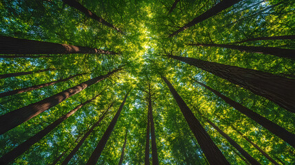 Ancient Cedar Tree with a Dense Canopy