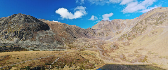 Le Carlit sommet des Pyrénées orientales, montagne des catalans