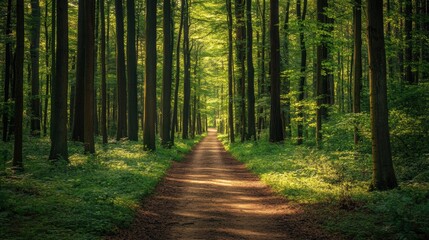 Fototapeta premium Forest Path.