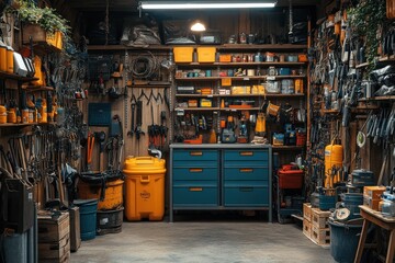 Organized Tools in a Workshop