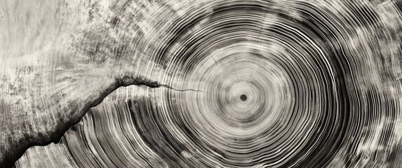 Tree Rings Texture.
