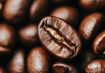 Fototapeta premium Coffee Bean Macro.