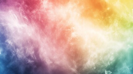 This background has a smooth blend of colors, like a rainbow. It's a bit blurry and textured, creating a soft, abstract look. Perfect for presentations, banners, or backdrops.