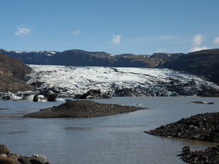 Island S&oacute;lheimaj&ouml;kull
