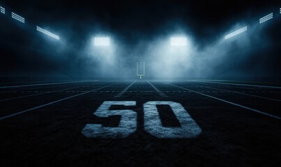 Football Field Night.