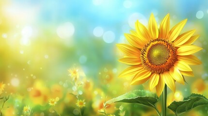 Obraz premium Sunflower Field.