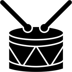 Vector Icon Drum, Music and Multimedia, Drumsticks, Percussion Instrument, Music, Orchestra