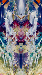 Abstract background wallpaper. Ethnic pattern. Mixtures of oil paint. Trendy hand painting canvas. Wall decor and Wall art prints Idea. 3D Texture. Art object