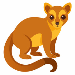 Kinkajou Delight Vector Illustration Celebrating the Wonders of Wildlife
