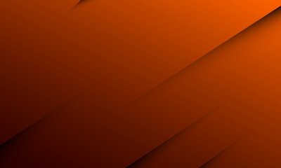 Abstract orange background with lines. Vector illustration