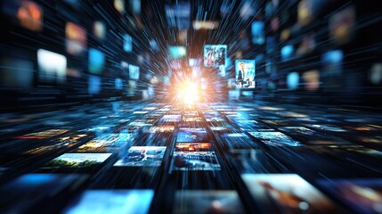 Video hosting website. Movie streaming service. Digital photo album..