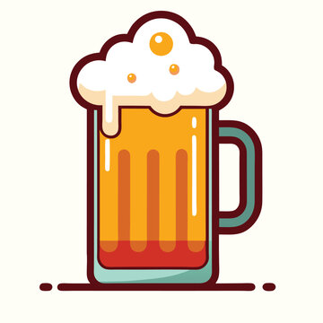 recommend clip art: Beer mug clip art isolated