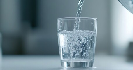 Pouring Water.