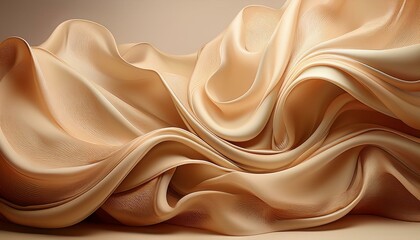 Obraz premium cream silky background