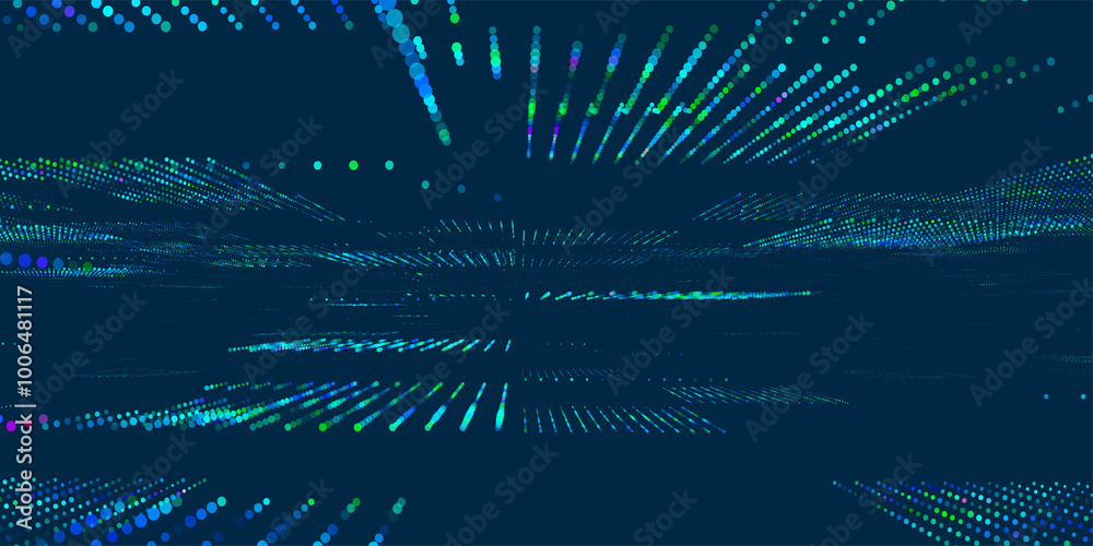 Poster abstract digital background. data flow information. digital communication concept. science technolog