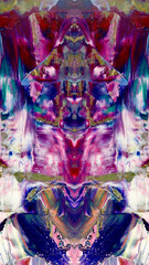 Abstract background wallpaper. Ethnic pattern. Mixtures of oil paint. Trendy hand painting canvas. Wall decor and Wall art prints Idea. 3D Texture. Art object