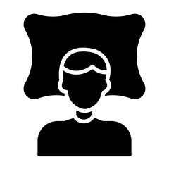 Insomnia Glyph Icon Design