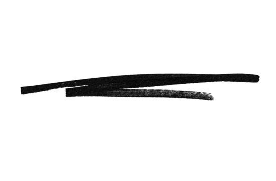 marker lines isolated brush stroke scribble sketch