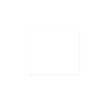 Abstract geometric shape square frosted glass on transparent background