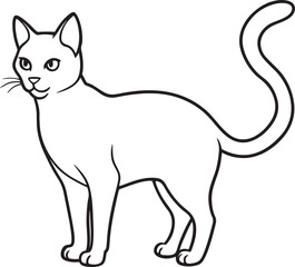 Cartoon black cat. Funny fat cat in different poses and situations. Isolated flat wall stickers design, crazy kitty characters. Adorable racy vector kittens