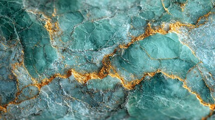A soft pastel green marble surface featuring delicate golden veins, perfect for a peaceful and elegant look