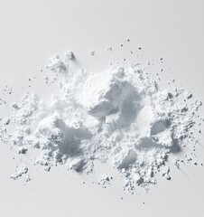 Obraz premium Soft Swirling Powdery Clouds in Minimalist Studio Setting