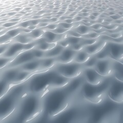 thick liquid with pits on the surface, bluish irregular plane, non-Newtonian fluid
