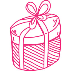 Christmas, New Year Vector Icon element, Isolated white background