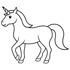 Enchanting Unicorn Vector Illustration Captivating Magical Landscapes and Whimsical Dreams
