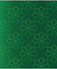 Islamic star ornament background vector illustration
