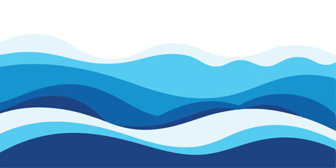 Fototapeta premium wave background