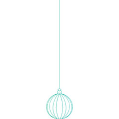 Christmas, New Year Vector Icon element, Isolated white background