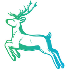 Christmas, New Year Vector Icon element, Isolated white background