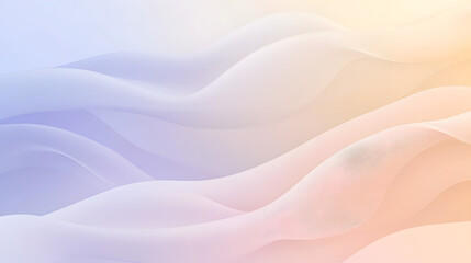 Obraz premium Soft Pastel Abstract Wavy Background