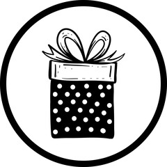 Christmas, New Year Vector Icon element, Isolated white background