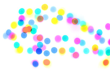 Abstract colorful bokeh