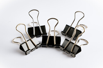 Clips de carpeta grandes, pinzas de papel grandes para suministros de oficina